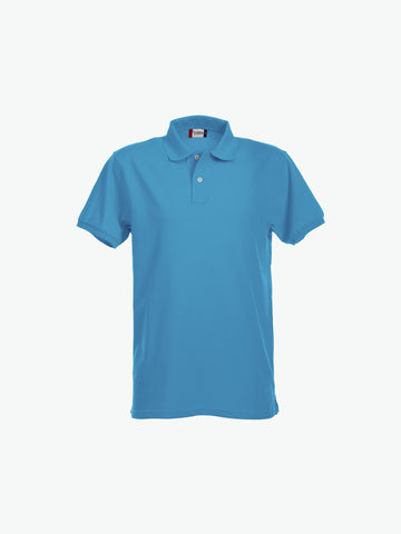 Clique Stretch Premium Polo - Turquoise Polo Clique XS