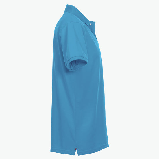 Clique Stretch Premium Polo - Turquoise Polo Clique