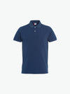 Clique Stretch Premium Polo - Blauwmelange Polo Clique XS