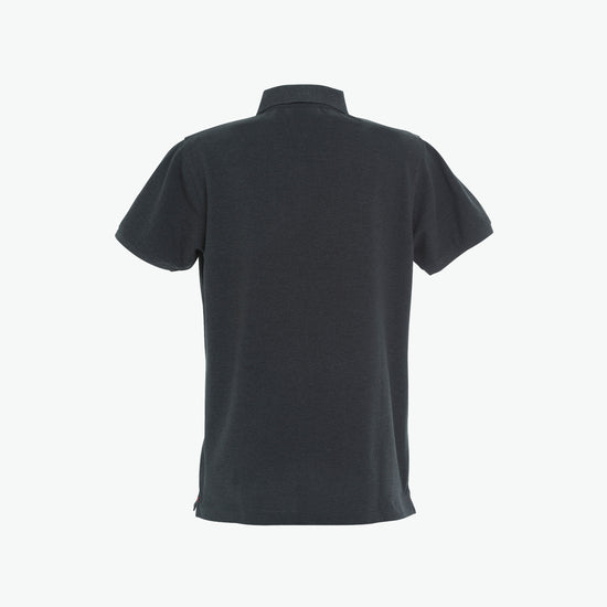 Clique Stretch Premium Polo - Antraciet Melange Polo Clique
