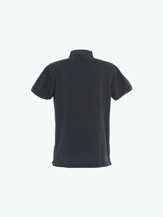 Clique Stretch Premium Polo - Antraciet Melange Polo Clique