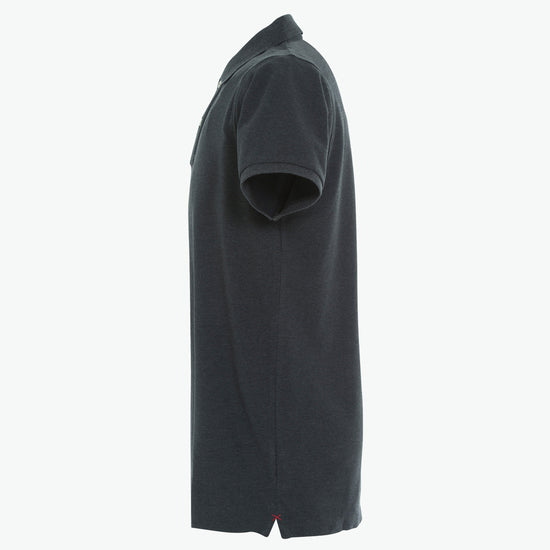 Clique Stretch Premium Polo - Antraciet Melange Polo Clique