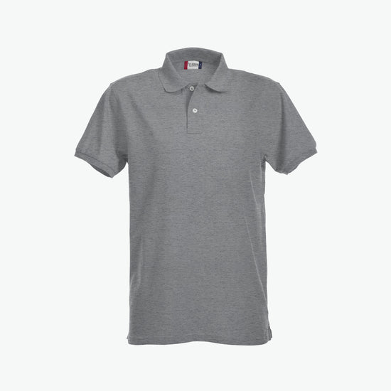 Clique Stretch Premium Polo - Grijsmelange Polo Clique XS