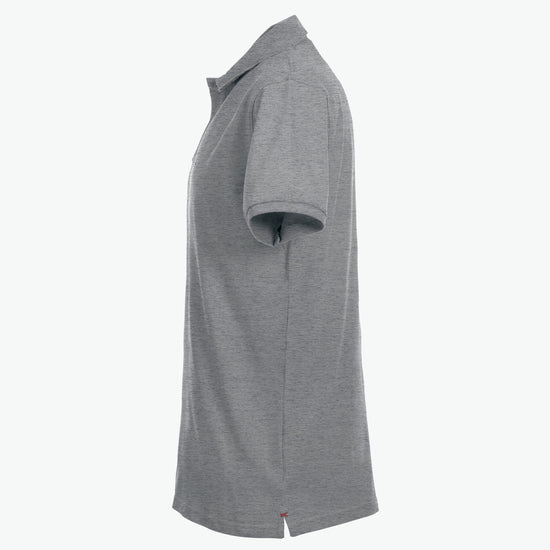 Clique Stretch Premium Polo - Grijsmelange Polo Clique