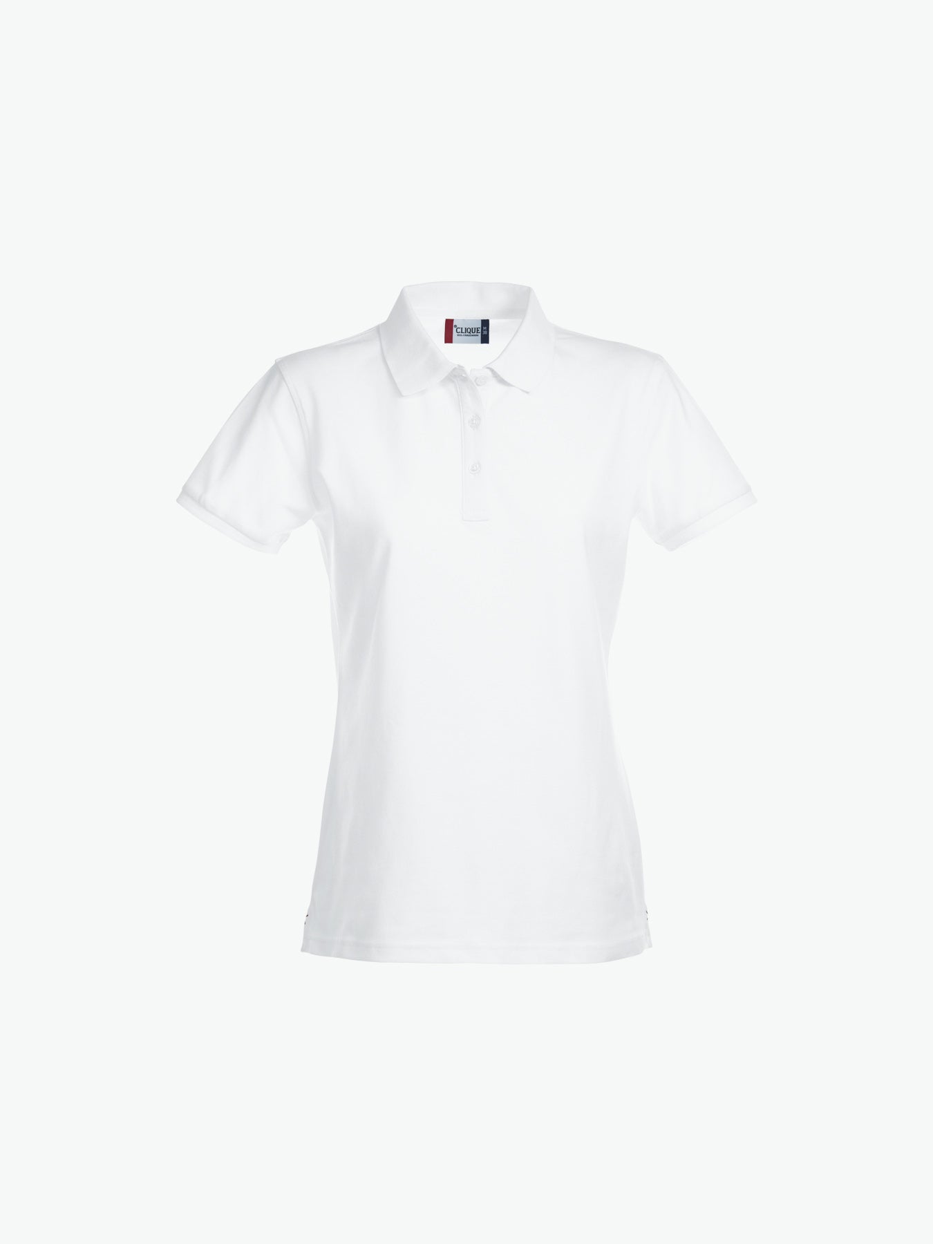 Clique Stretch Premium Polo Women - Wit Polo Dames Clique XS