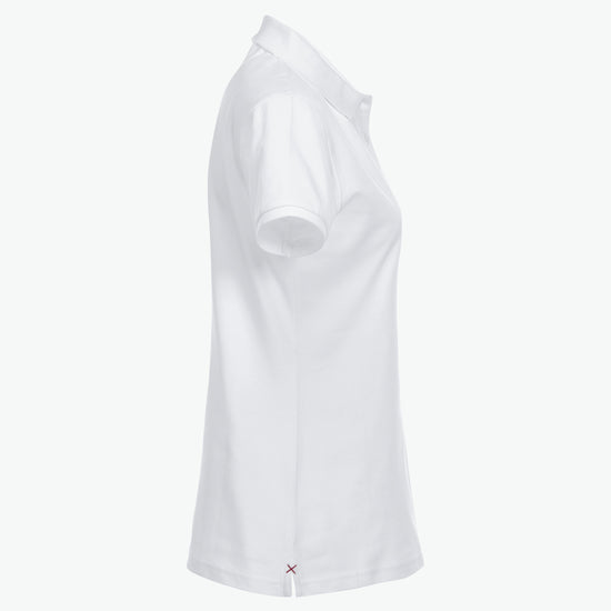 Clique Stretch Premium Polo Women - Wit Polo Dames Clique