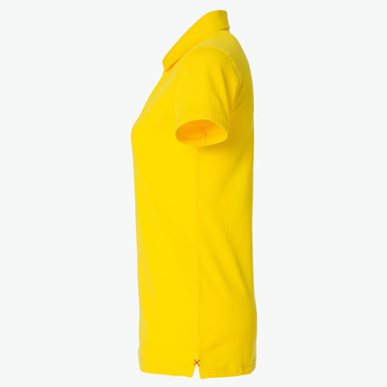 Clique Stretch Premium Polo Women - Lemon Polo Dames Clique