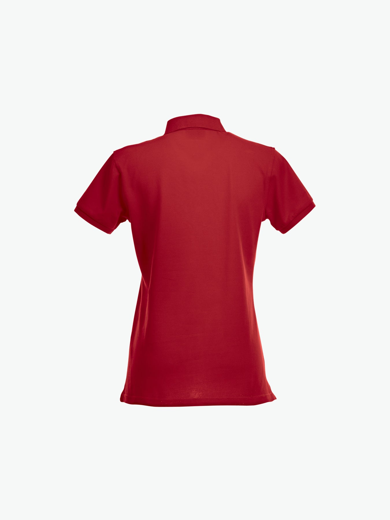 Clique Stretch Premium Polo Women - Rood Polo Dames Clique
