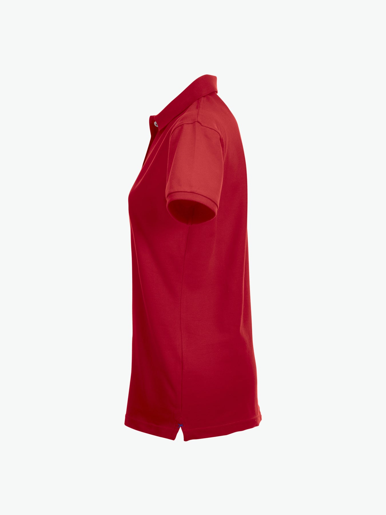 Clique Stretch Premium Polo Women - Rood Polo Dames Clique