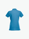Clique Stretch Premium Polo Women - Turquoise Polo Dames Clique