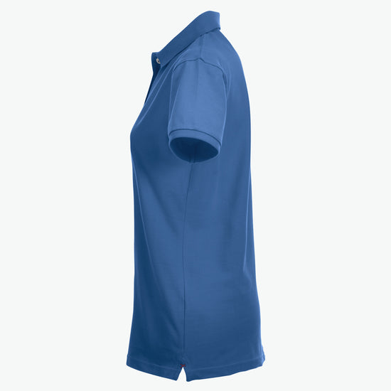 Clique Stretch Premium Polo Women - Kobalt Polo Dames Clique