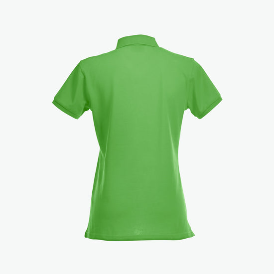 Clique Stretch Premium Polo Women - Appelgroen Polo Dames Clique