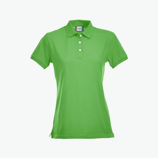 Clique Stretch Premium Polo Women - Appelgroen Polo Dames Clique S