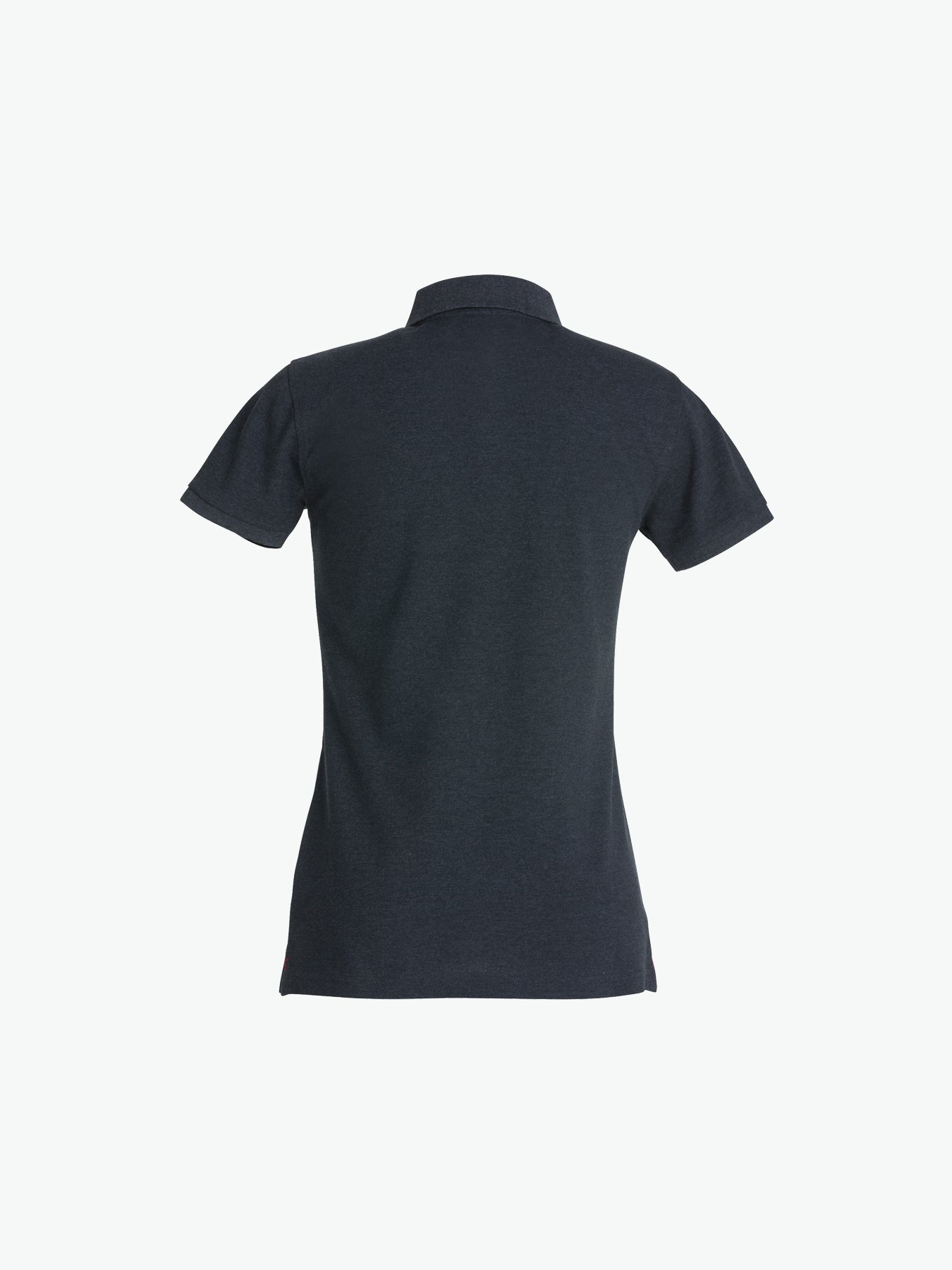 Clique Stretch Premium Polo Women - Antraciet Melange Polo Dames Clique