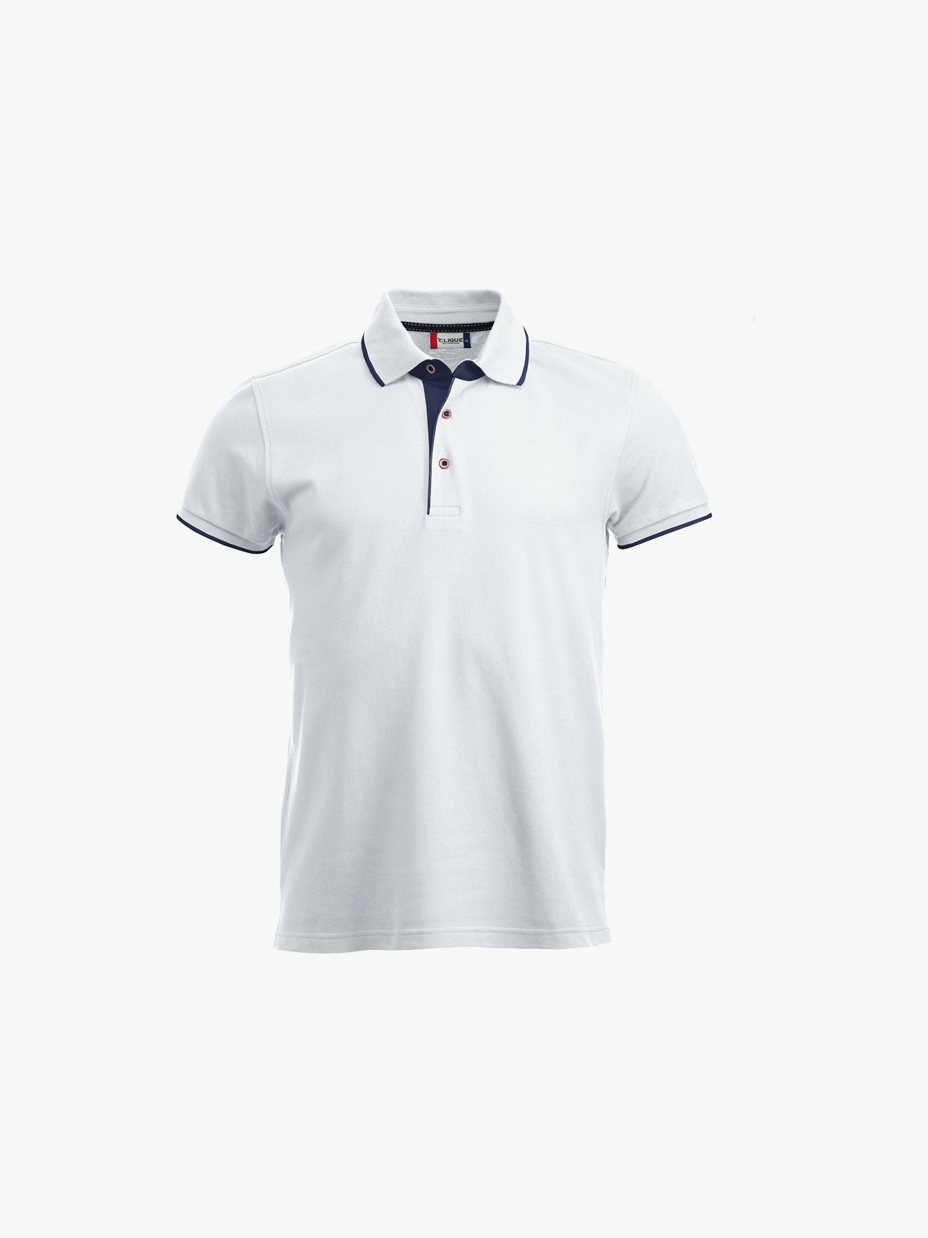 Clique Seattle Polo - Wit Polo Clique S