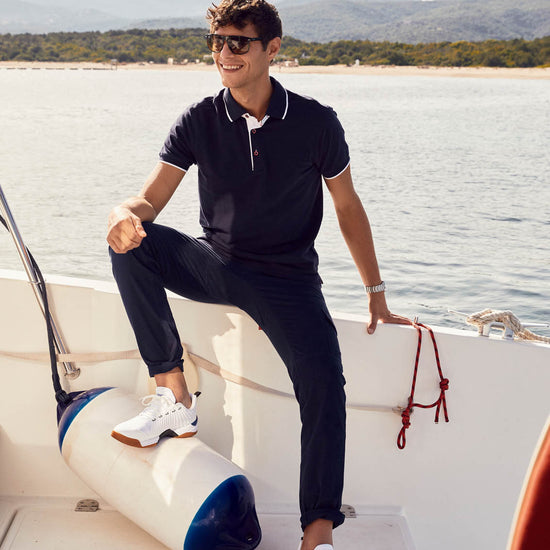 Clique Seattle Polo - Dark Navy Polo Clique