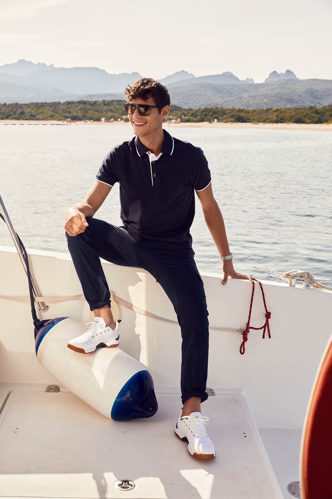 Clique Seattle Polo - Dark Navy Polo Clique