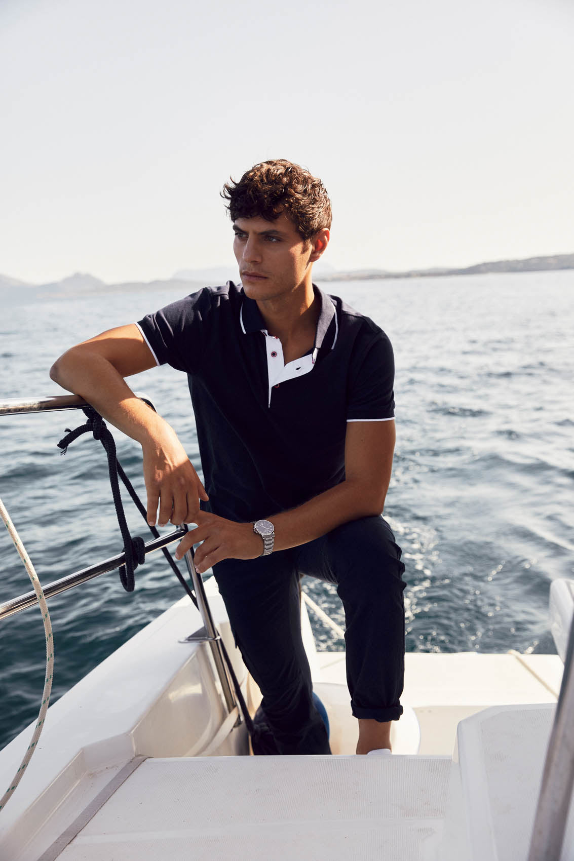 Clique Seattle Polo - Dark Navy Polo Clique