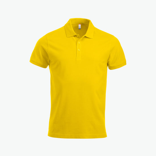 Clique Classic Lincoln S/S Polo - Lemon Polo Clique XS
