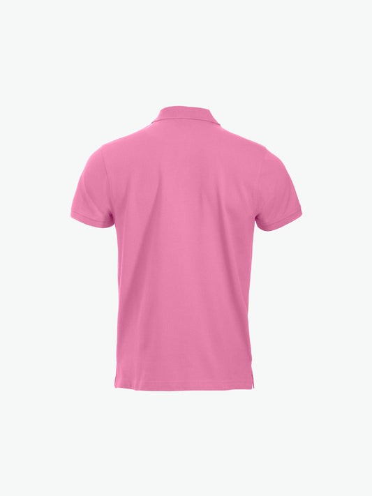 Clique Classic Lincoln S/S Polo - Helder Roze Polo Clique