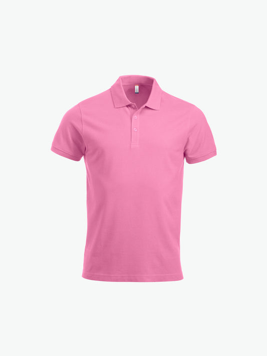 Clique Classic Lincoln S/S Polo - Helder Roze Polo Clique XS