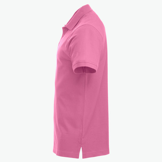 Clique Classic Lincoln S/S Polo - Helder Roze Polo Clique