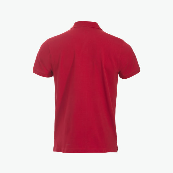 Clique Classic Lincoln S/S Polo - Rood Polo Clique
