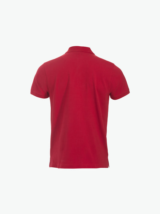 Clique Classic Lincoln S/S Polo - Rood Polo Clique