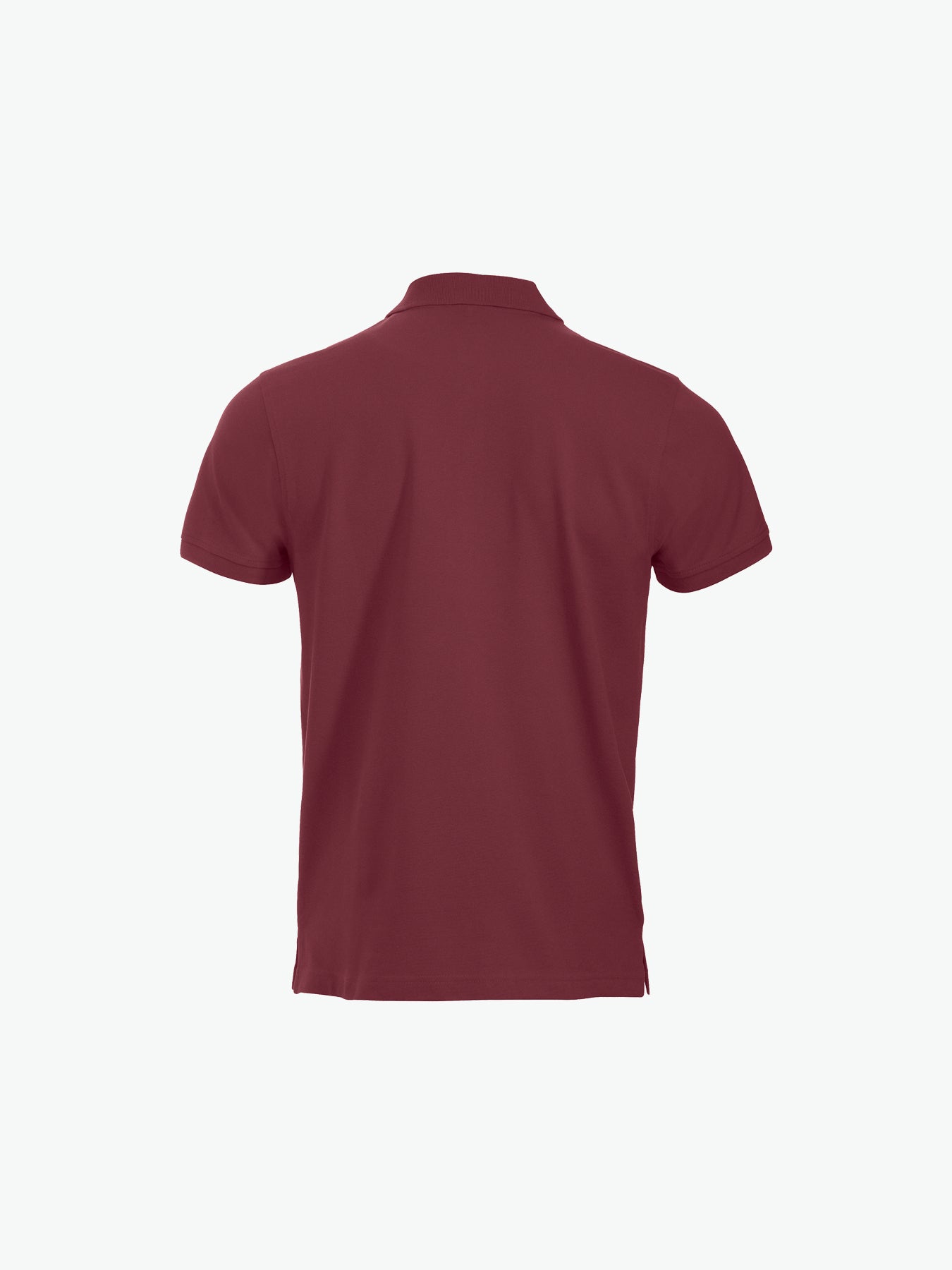 Clique Classic Lincoln S/S Polo - Bordeaux Polo Clique