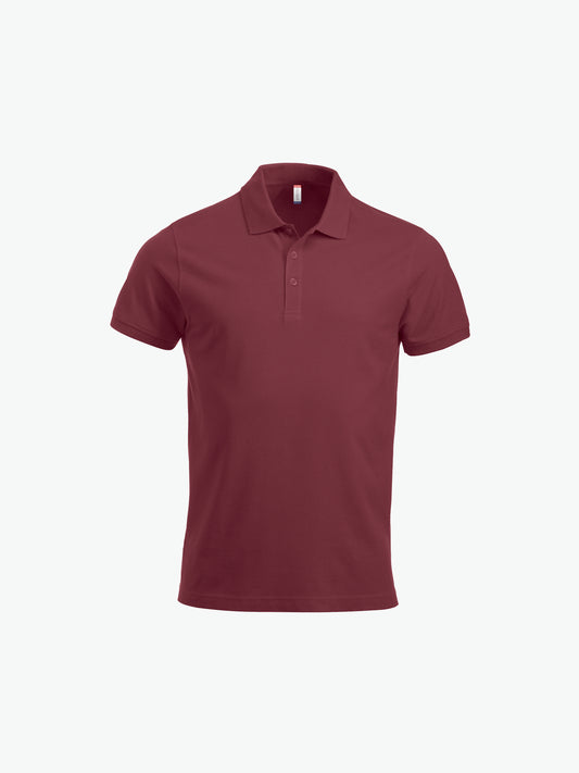 Clique Classic Lincoln S/S Polo - Bordeaux Polo Clique XS