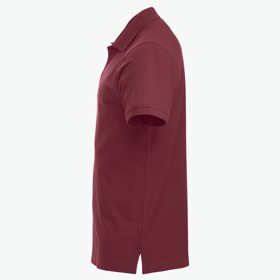 Clique Classic Lincoln S/S Polo - Bordeaux Polo Clique