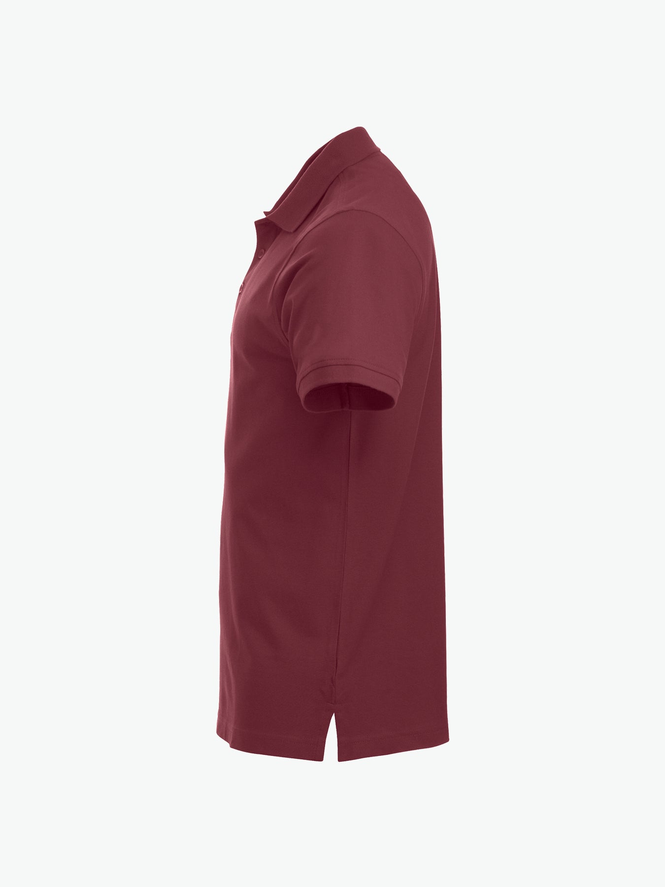 Clique Classic Lincoln S/S Polo - Bordeaux Polo Clique
