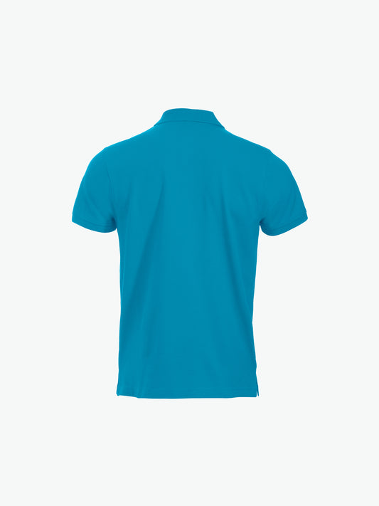 Clique Classic Lincoln S/S Polo - Turquoise Polo Clique