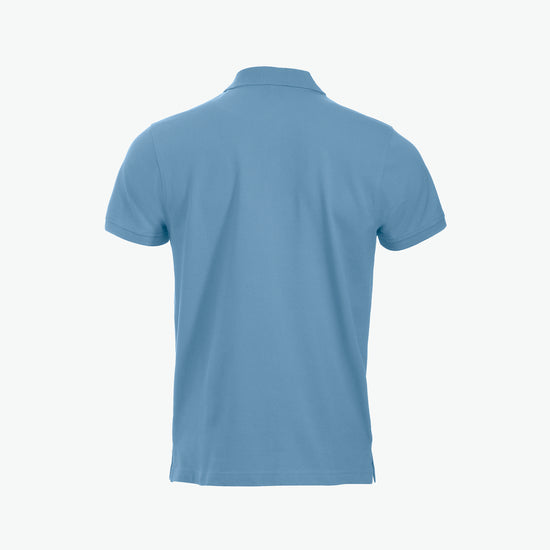 Clique Classic Lincoln S/S Polo - Lichtblauw Polo Clique