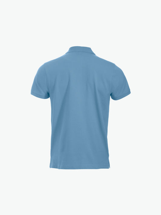 Clique Classic Lincoln S/S Polo - Lichtblauw Polo Clique