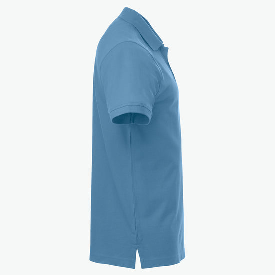 Clique Classic Lincoln S/S Polo - Lichtblauw Polo Clique