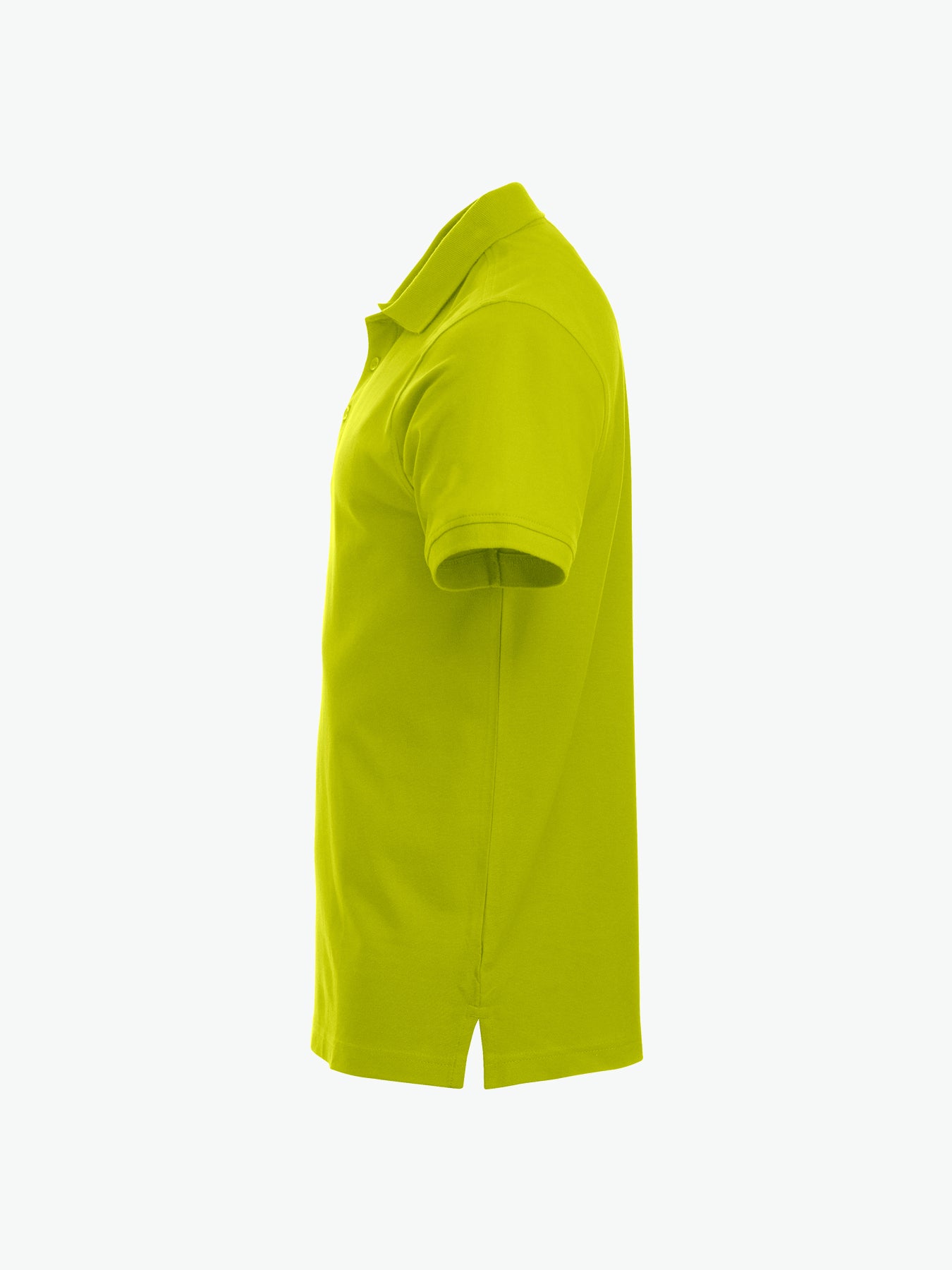 Clique Classic Lincoln S/S Polo - Signaalgroen Polo Clique
