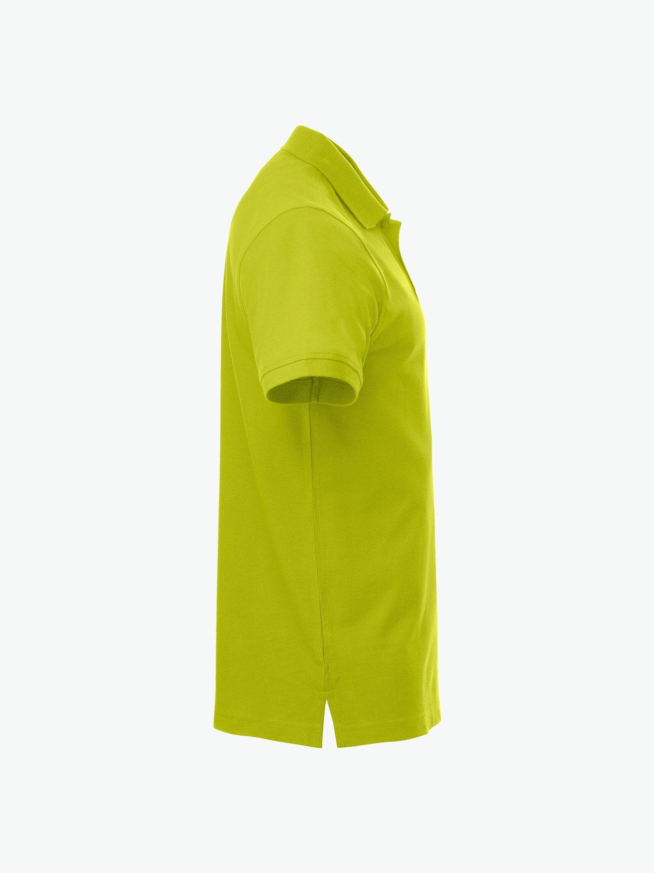 Clique Classic Lincoln S/S Polo - Signaalgroen Polo Clique