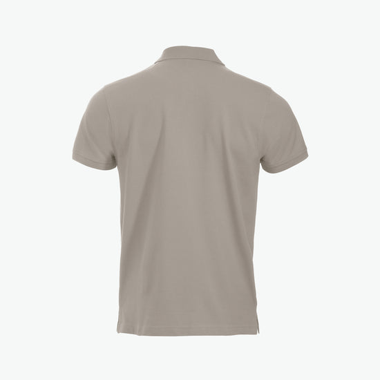 Clique Classic Lincoln S/S Polo - Zilvergrijs Polo Clique