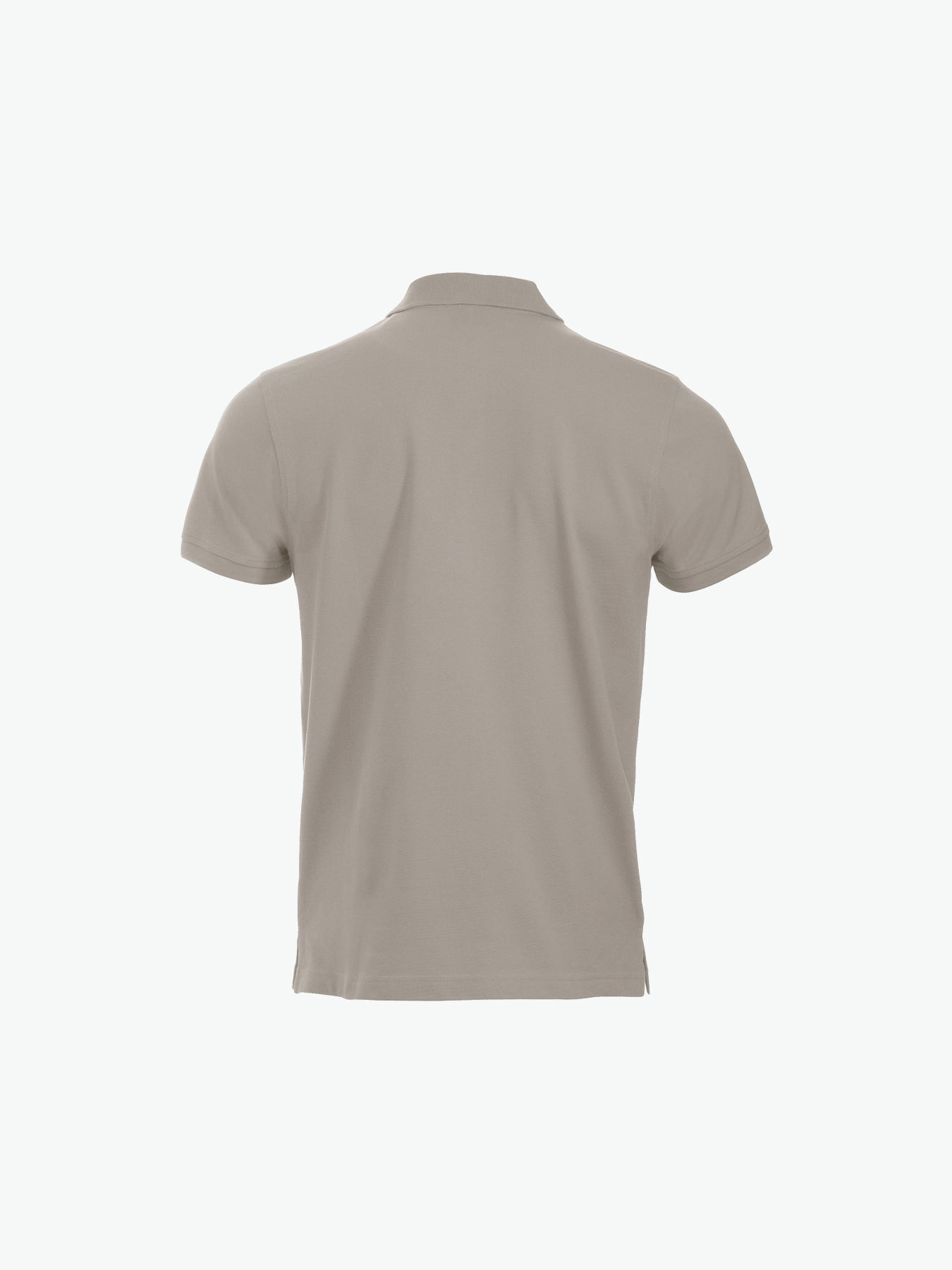 Clique Classic Lincoln S/S Polo - Zilvergrijs Polo Clique