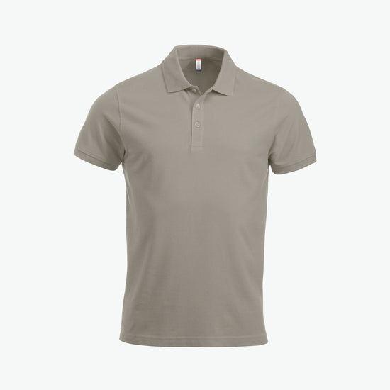 Clique Classic Lincoln S/S Polo - Zilvergrijs Polo Clique XS
