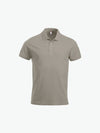 Clique Classic Lincoln S/S Polo - Zilvergrijs Polo Clique XS
