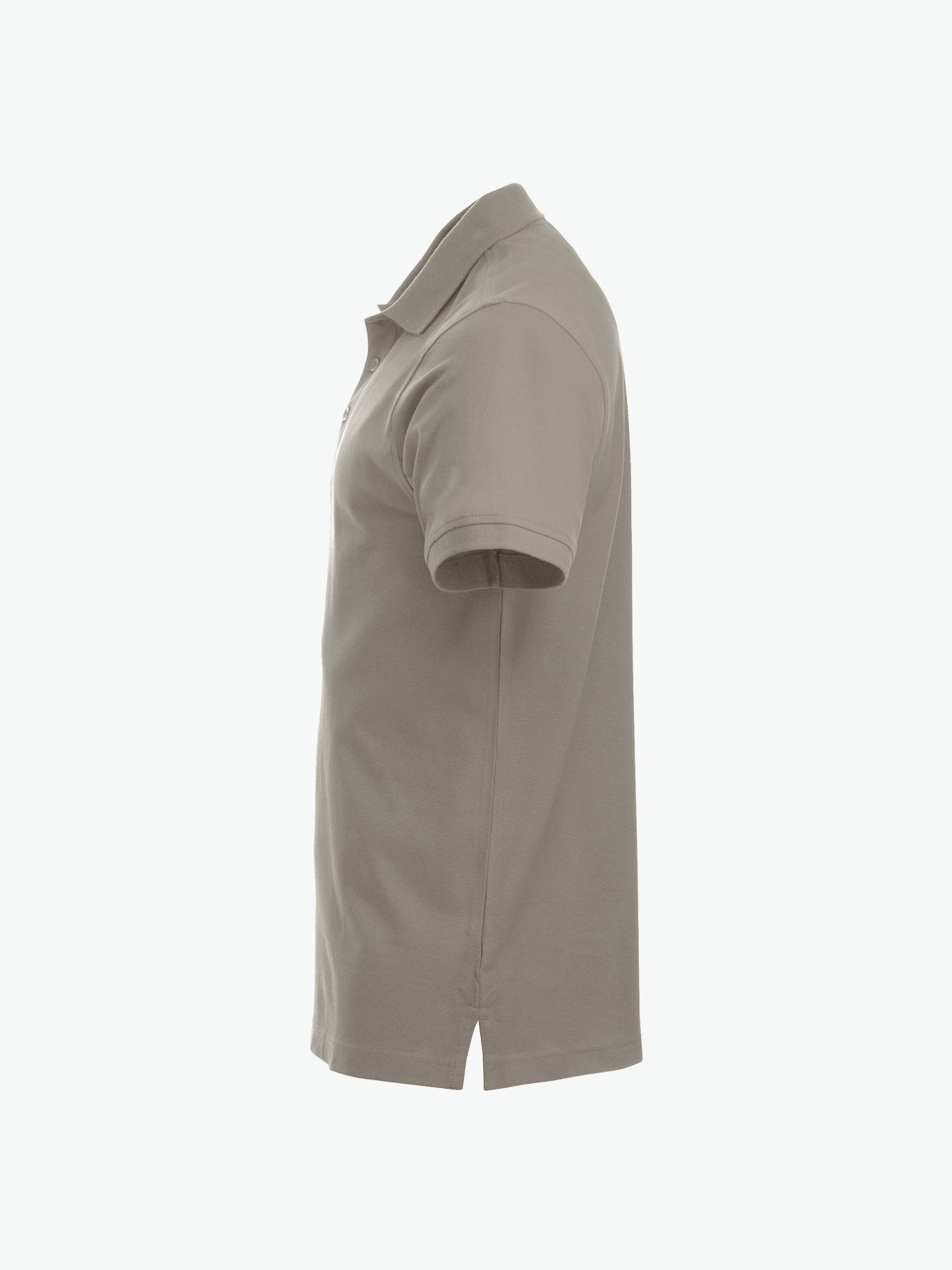 Clique Classic Lincoln S/S Polo - Zilvergrijs Polo Clique