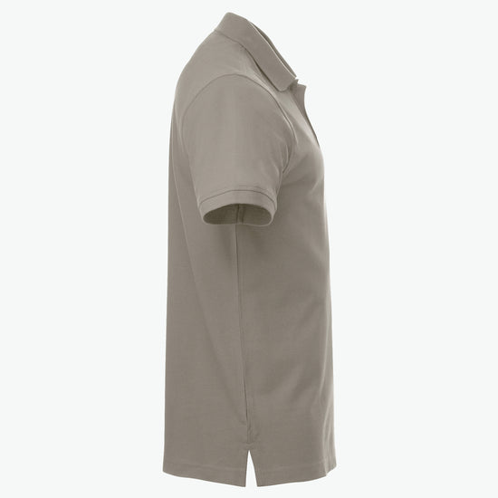 Clique Classic Lincoln S/S Polo - Zilvergrijs Polo Clique