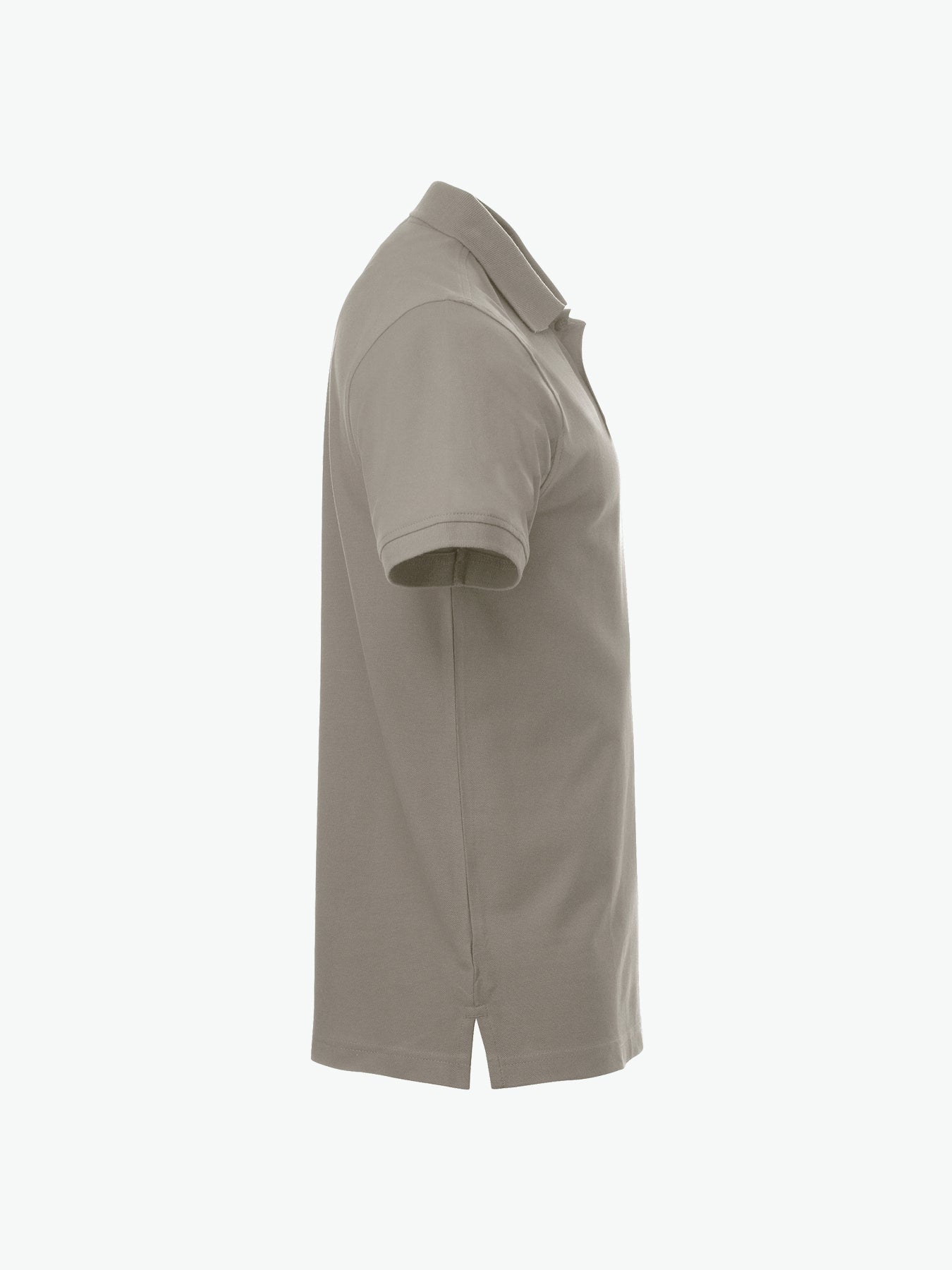 Clique Classic Lincoln S/S Polo - Zilvergrijs Polo Clique