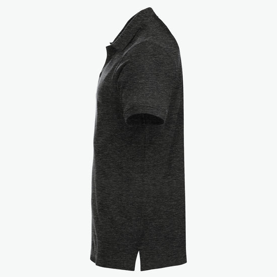 Clique Classic Lincoln S/S Polo - Antraciet Melange Polo Clique