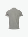Clique Classic Lincoln S/S Polo - Grijsmelange Polo Clique