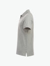 Clique Classic Lincoln S/S Polo - Grijsmelange Polo Clique