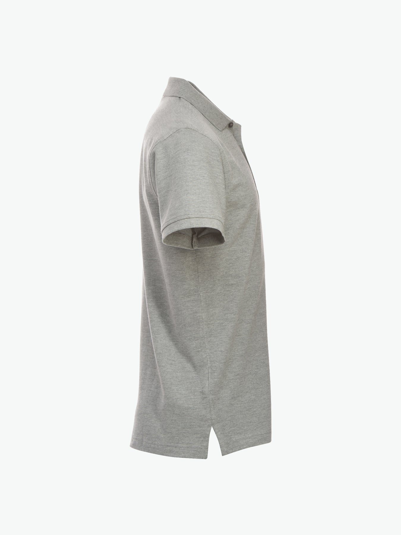 Clique Classic Lincoln S/S Polo - Grijsmelange Polo Clique