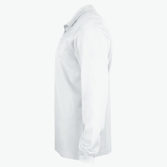 Clique Classic Lincoln L/S Polo - Wit Polo Clique